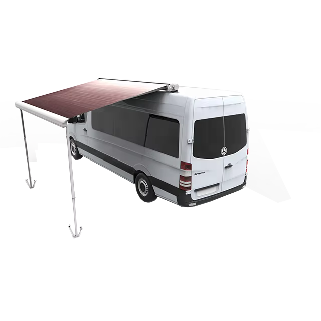 Auvent de voiture rétractable Awnlux Full Cassette pour camping-car, imperméable, pour l'extérieur, 