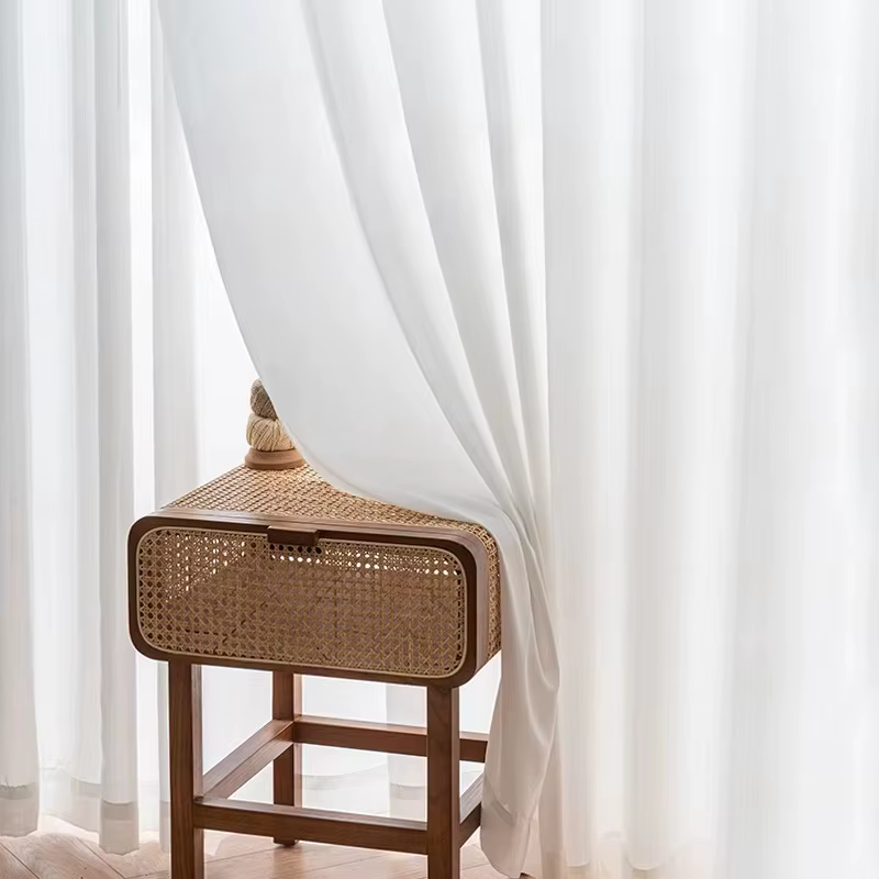 Rideaux Jacquard Dorés pour Salon, Villa, Français, Légers, Luxueux, Haute Précision, Vertical, Occu