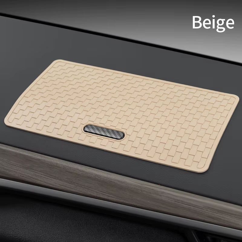 Tapis antidérapant de voiture pour tableau de bord, téléphone, parfum, tapis de rangement en Silicon