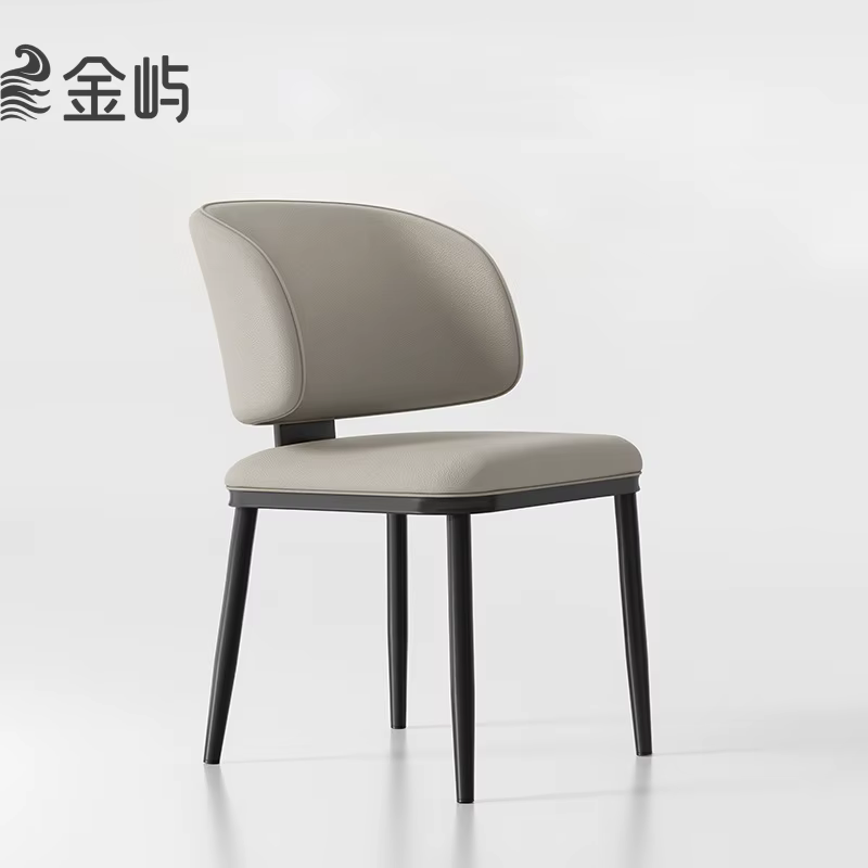Ensemble de 2 chaises de salle à manger peu encombrantes, modernes et minimalistes, meubles de salle