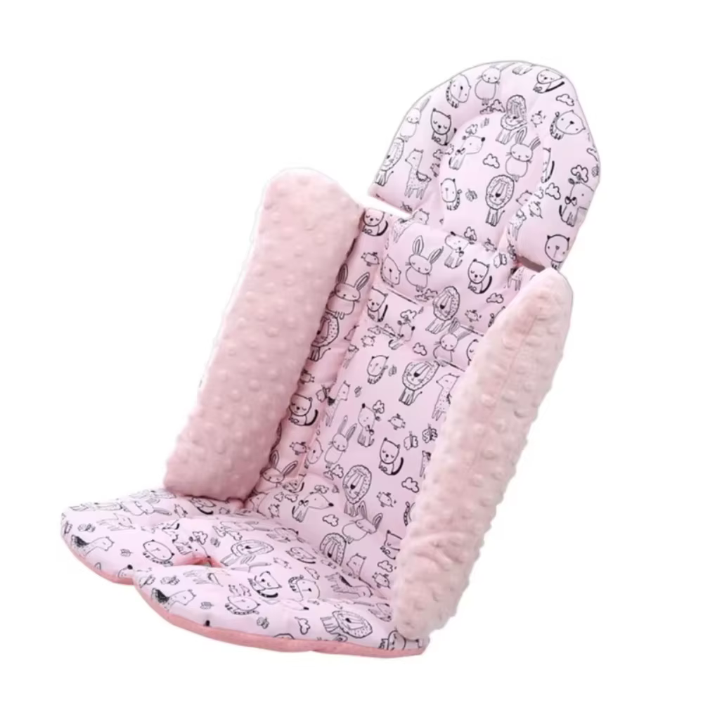 Coussin de poussette pour bébé, motif de dessin animé, accessoires de poussette, coussin de siège de