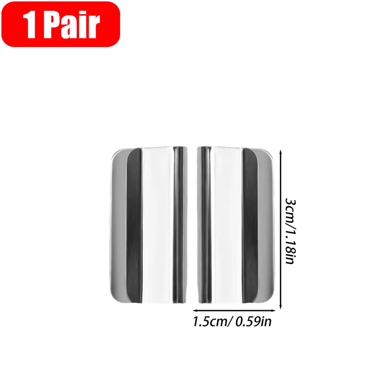 Attaches magnétiques métalliques pour rideaux, clips magnétiques détachables pour rideaux de douche,