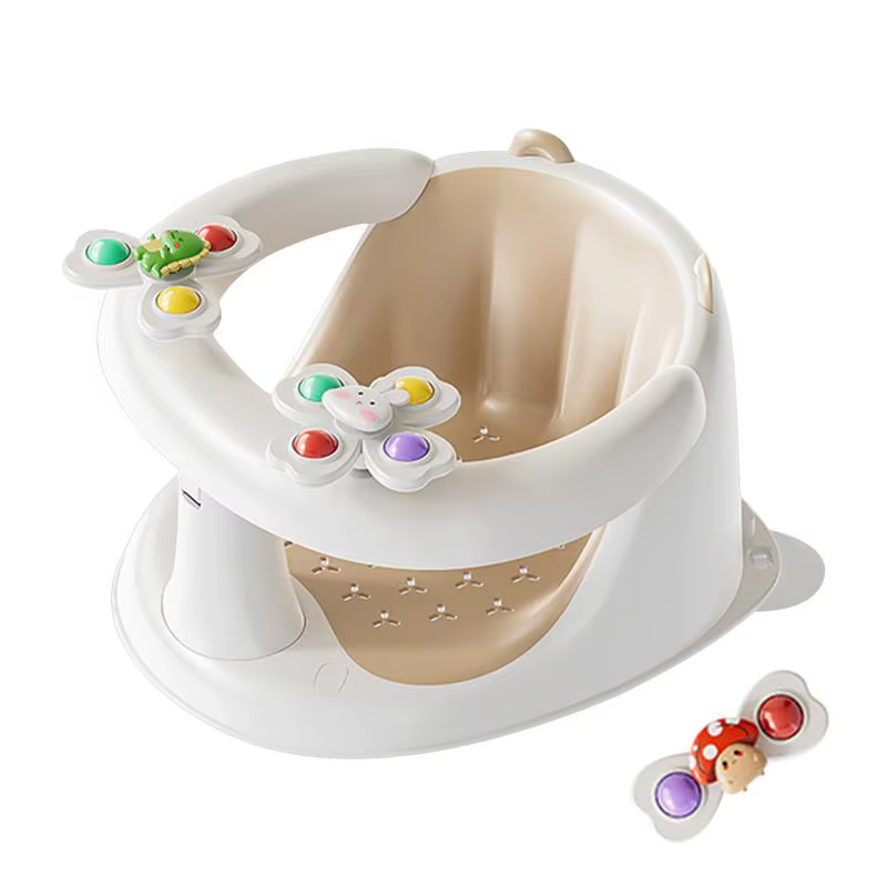 Sièges de bain pour bébés assis, chaise de bain pour tout-petits, siège de bain antidérapant avec jo