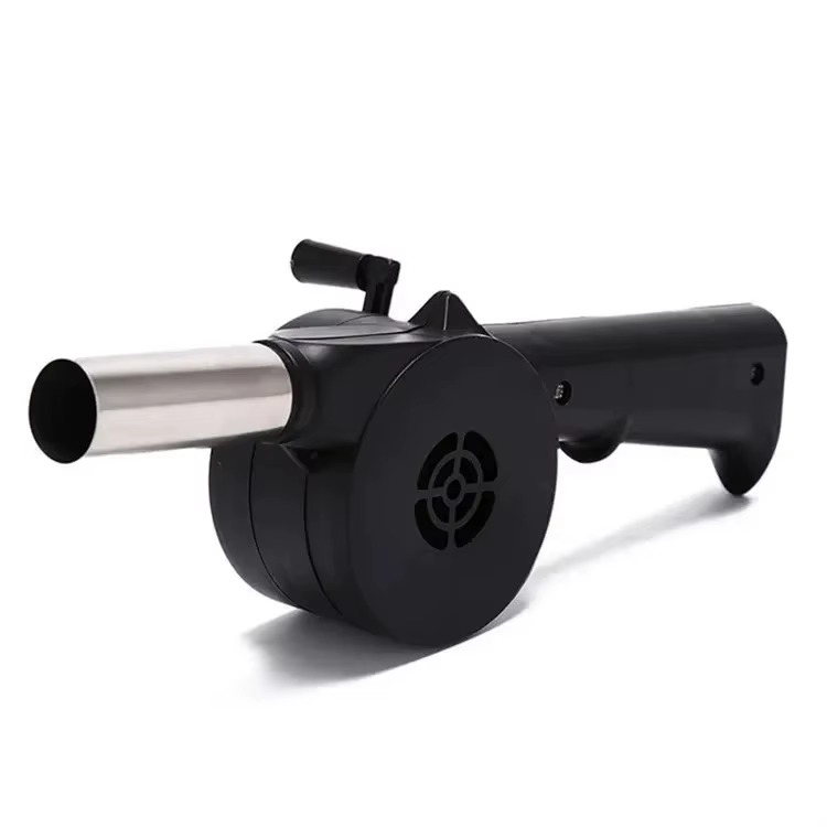 Ventilateur de barbecue portable à manivelle, souffleur d'air, outils de soufflet de feu, pique-niqu