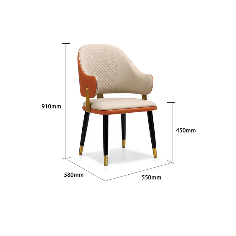 Chaises de salle à manger avec dossier, chaises quechains, chaise de loisirs, salle de conférence, s