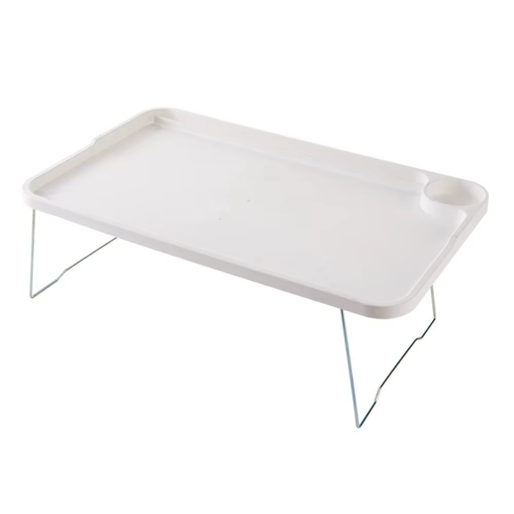 Porte-gobelet multifonction avec support, bureau de lit pliable, table pour ordinateur portable, lit