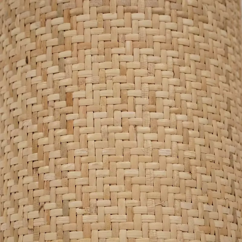 Rouleau de rotin tressé naturel indonésien fait main, largeur 40-55 cm, matériaux de réparation pour