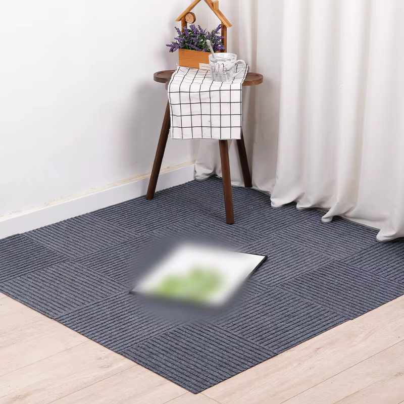 Lot de 10 tapis de sol imperméables, résistants aux taches et très absorbants, 30x30cm - Tapis doux 
