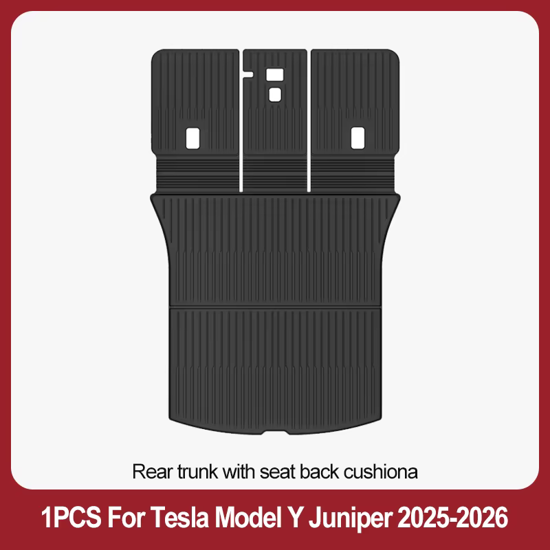 Tapis de sol TPE pour Tesla New Model Y Juniper Premium/Performance 2025+, tapis de coffre, tapis de
