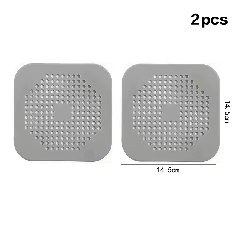 Drain absorbant carré en silicone pour les canalisations - Les cuisines - Les salles de bains et les