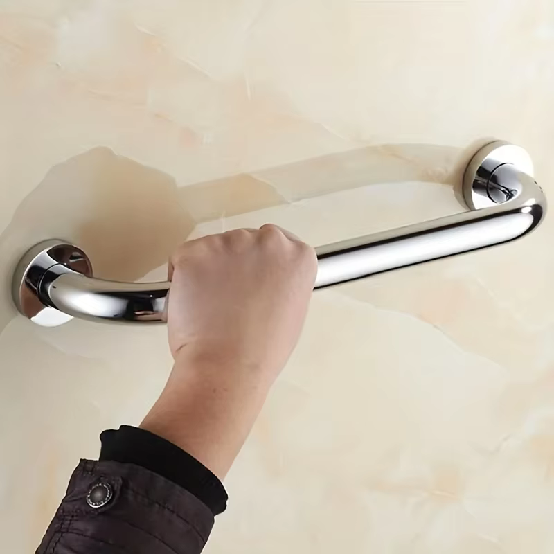 Couloirs de main en acier inoxydable 304, salle de bain accessible, salle de bain, mains courantes d