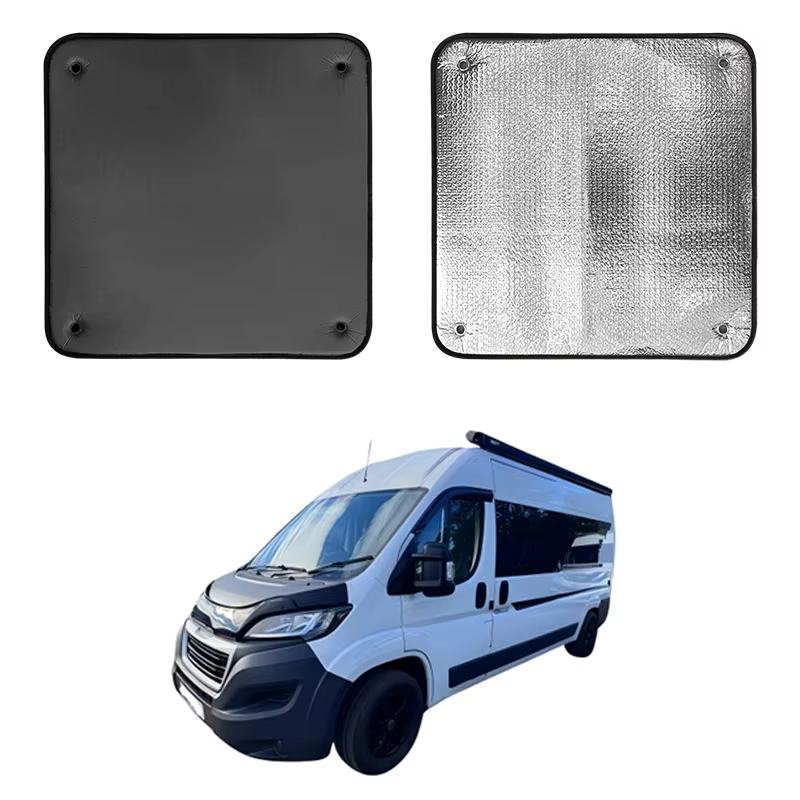 Stores thermiques pour Fiat Ducato, porte de garage, rideau occultant isolant 2X épais pour Peugeot 