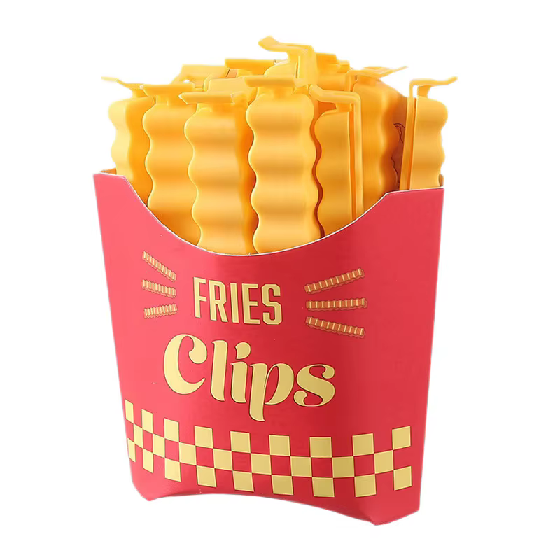 Clips de scellage alimentaire, clips pour frites, clips de conservation de la fraîcheur pour l'embal