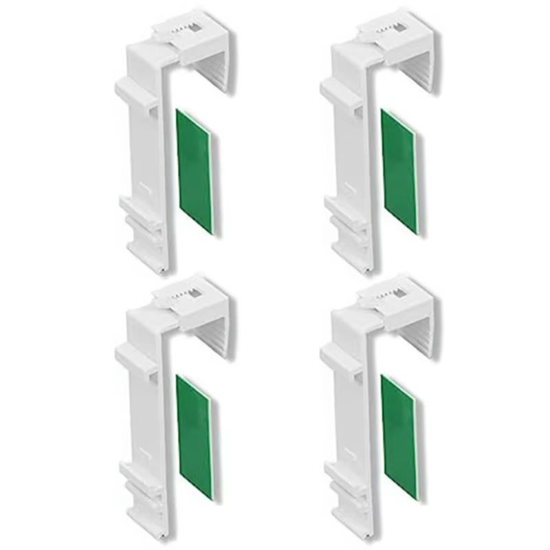 Ensemble 8 supports pince pour les supports fixation rideau à rouleau à rouleaux à rouleaux à roulea