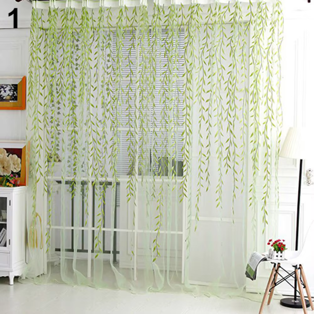Rideaux en tulle modernes élégants pour salon, chambre à coucher, cuisine, transparents en cuir chev