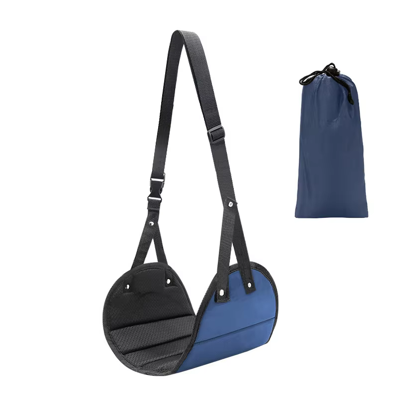 1 accessoire de voyage : repose-pieds portable et simple pour avion, ceinture de sécurité réglable p