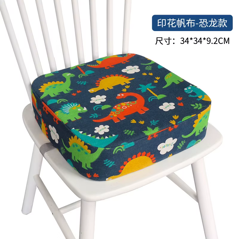 Coussin de chaise de bébé de dessin animé, rehausseur de siège pour enfants, chaise de croissance ép