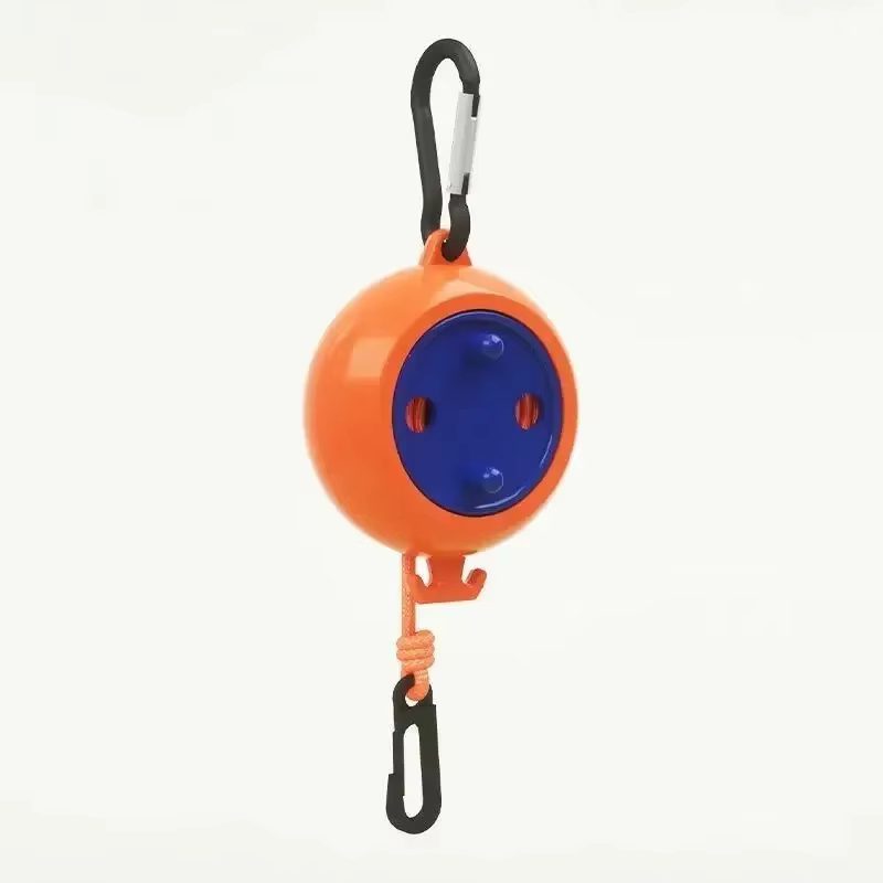 Corde à linge rétractable pour séchage extérieur, coupe-vent et antidérapante, idéale pour hôtels et