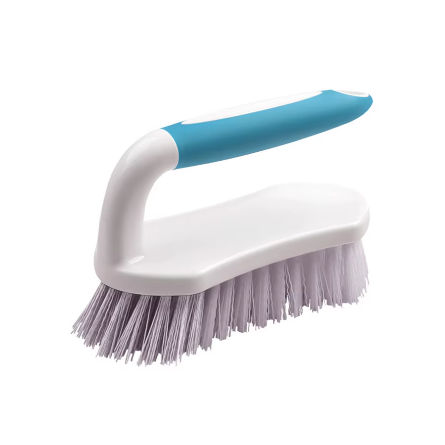 Brosse givrée, poignée confortable et poils rigides flexibles, type durable, adaptée aux douches de 