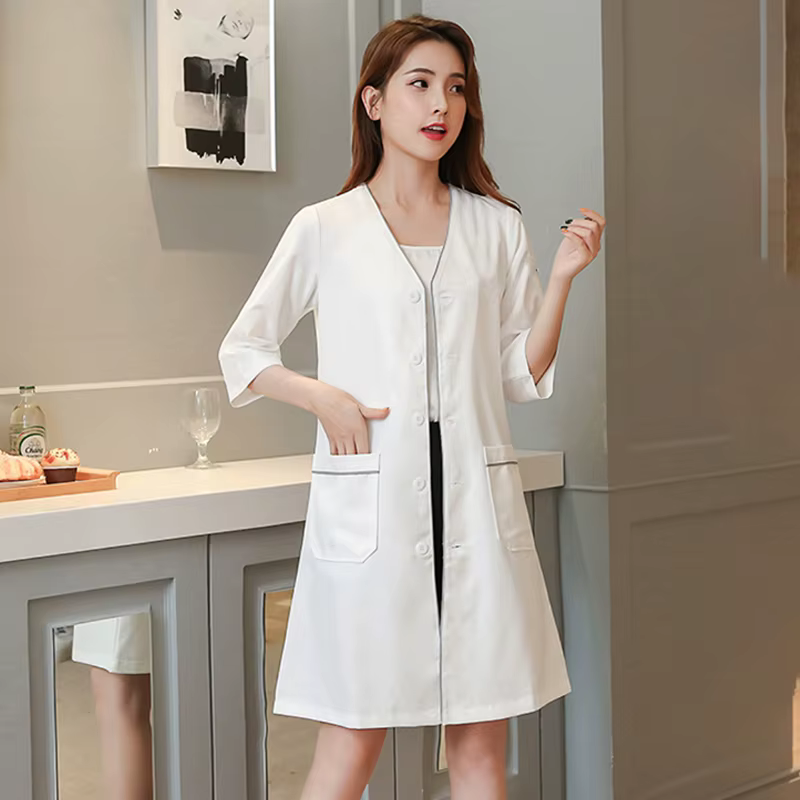 Tenue de travail pour salon de beauté, esthéticienne, coiffeuse, massothérapeute, uniforme de travai