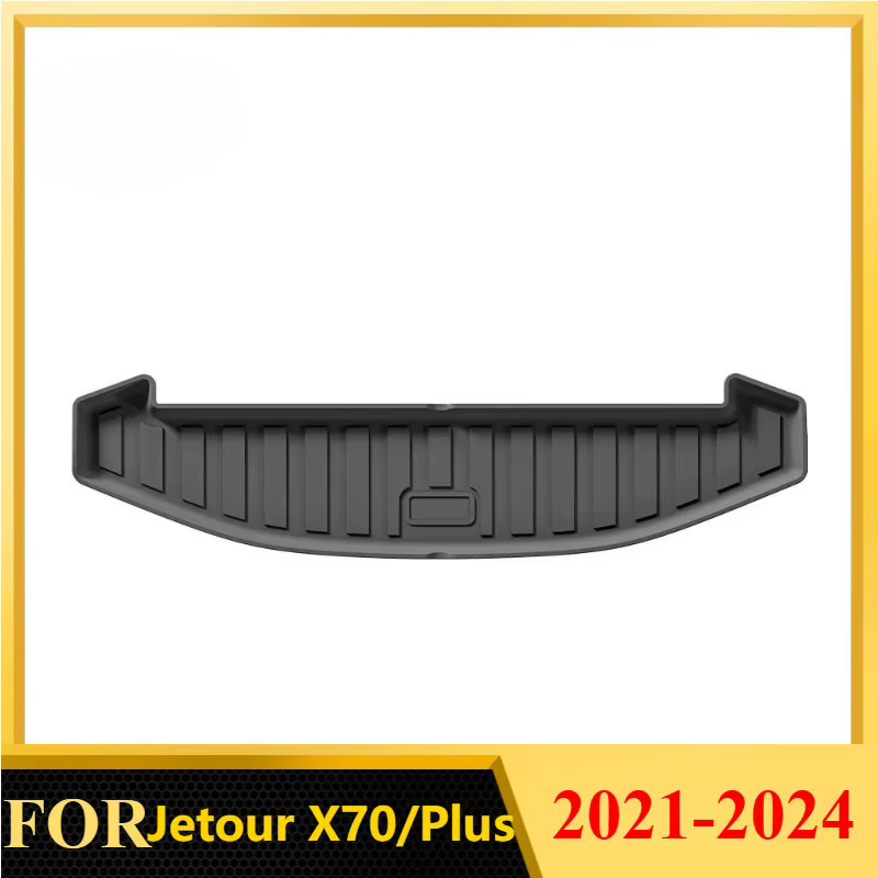 Tapis de coffre sur mesure pour Jetour X70/X70 Plus 2021 – 2024, 7 sièges, plateau de chargement éta