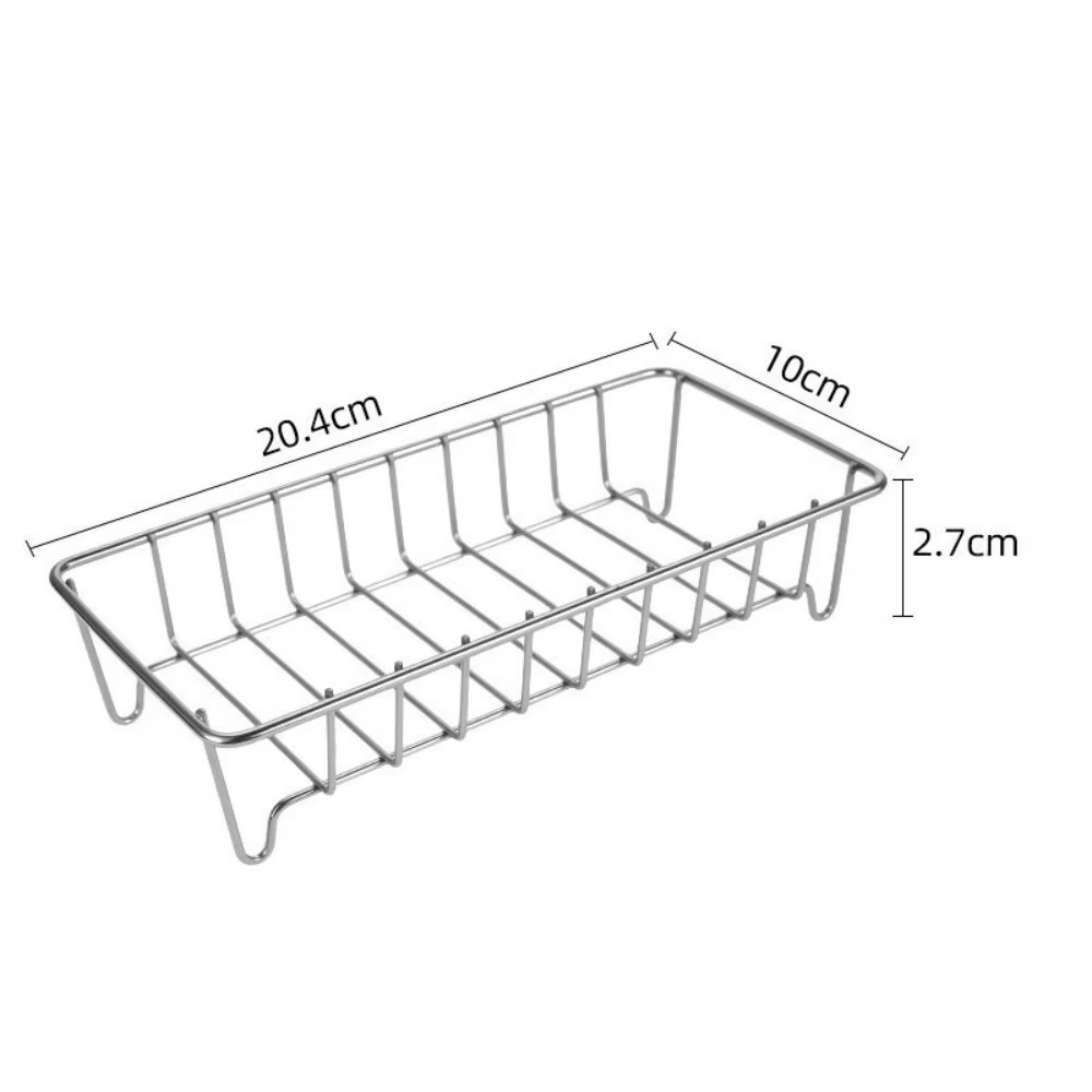 Étagère de rangement de salle de bain en acier inoxydable étanche, organisateur multifonctionnel min
