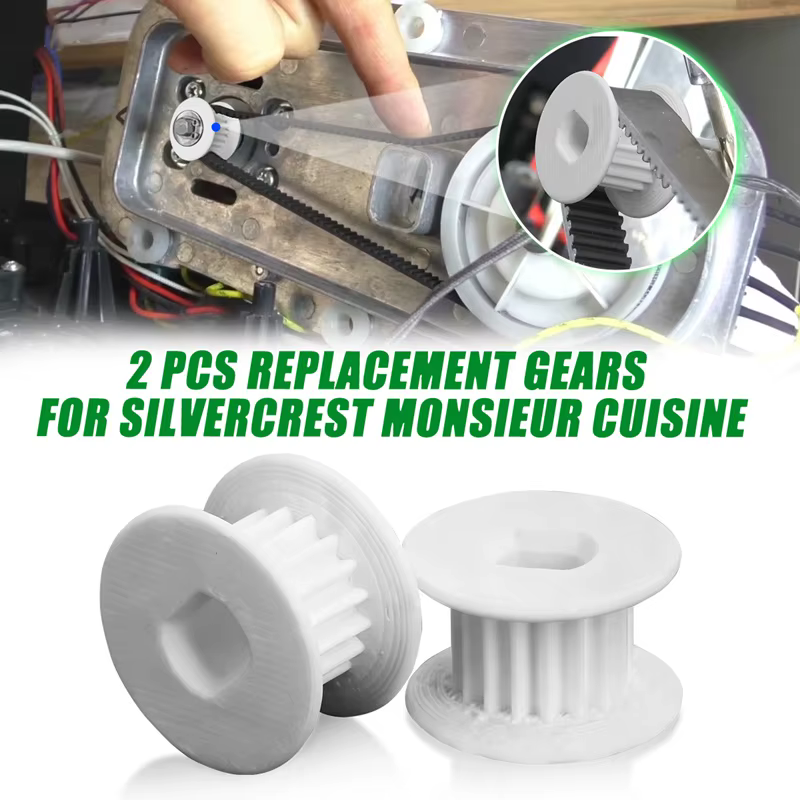 Engrenages de remplacement pour Silvercrest Monsieur Cuisine Connect SKMC 1200, courroie de distribu