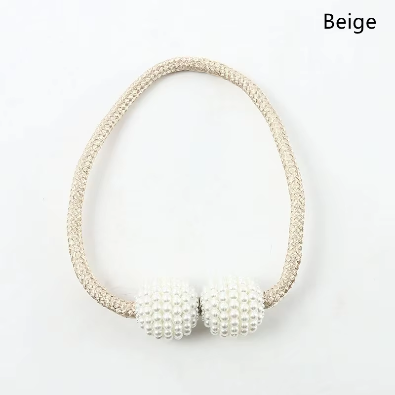 Clip de rideau porte-rideau magnétique, Clips de boucle d'arrimage, boule suspendue, accessoires de 