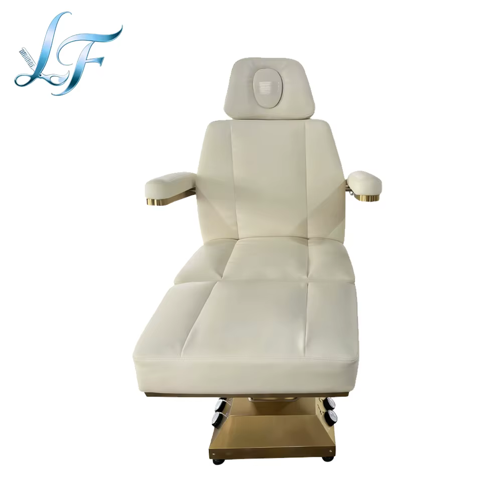 Nouveau Lit de Massage Électrique Professionnel pour Soins du Visage et des Cils, Confortable et Sta