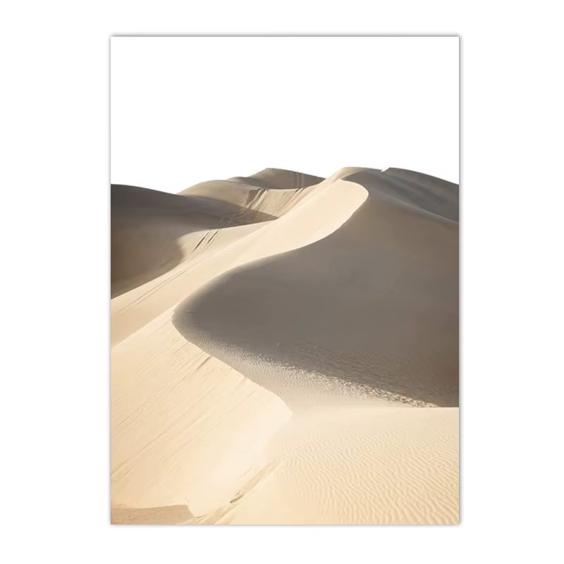 Affiches et impressions d'arc marocain de pivoine de désert de mosquée beige, calligraphie islamique