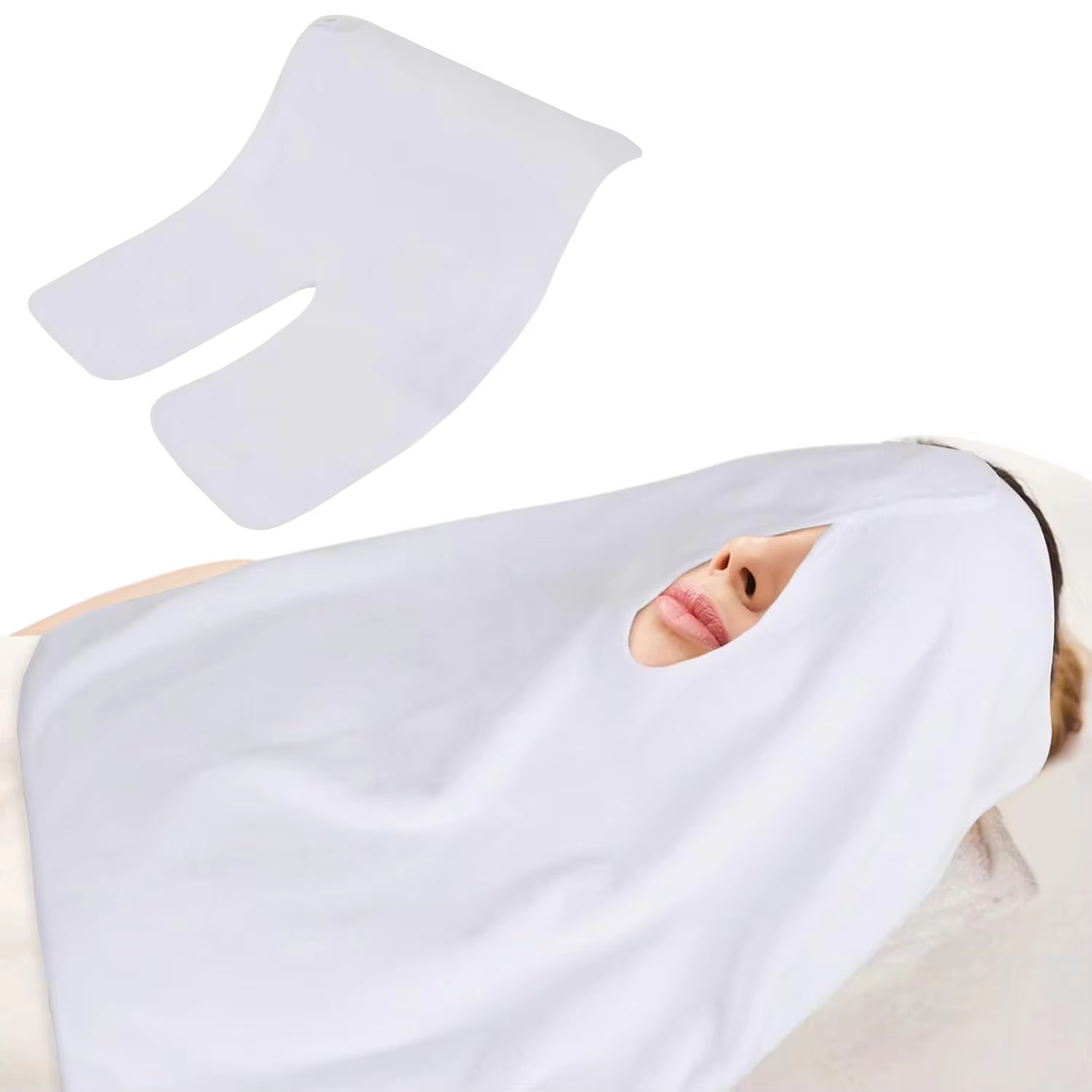 Serviette de beauté en forme de U - Serviette faciale en microfibre ultra-fine à séchage rapide, sup