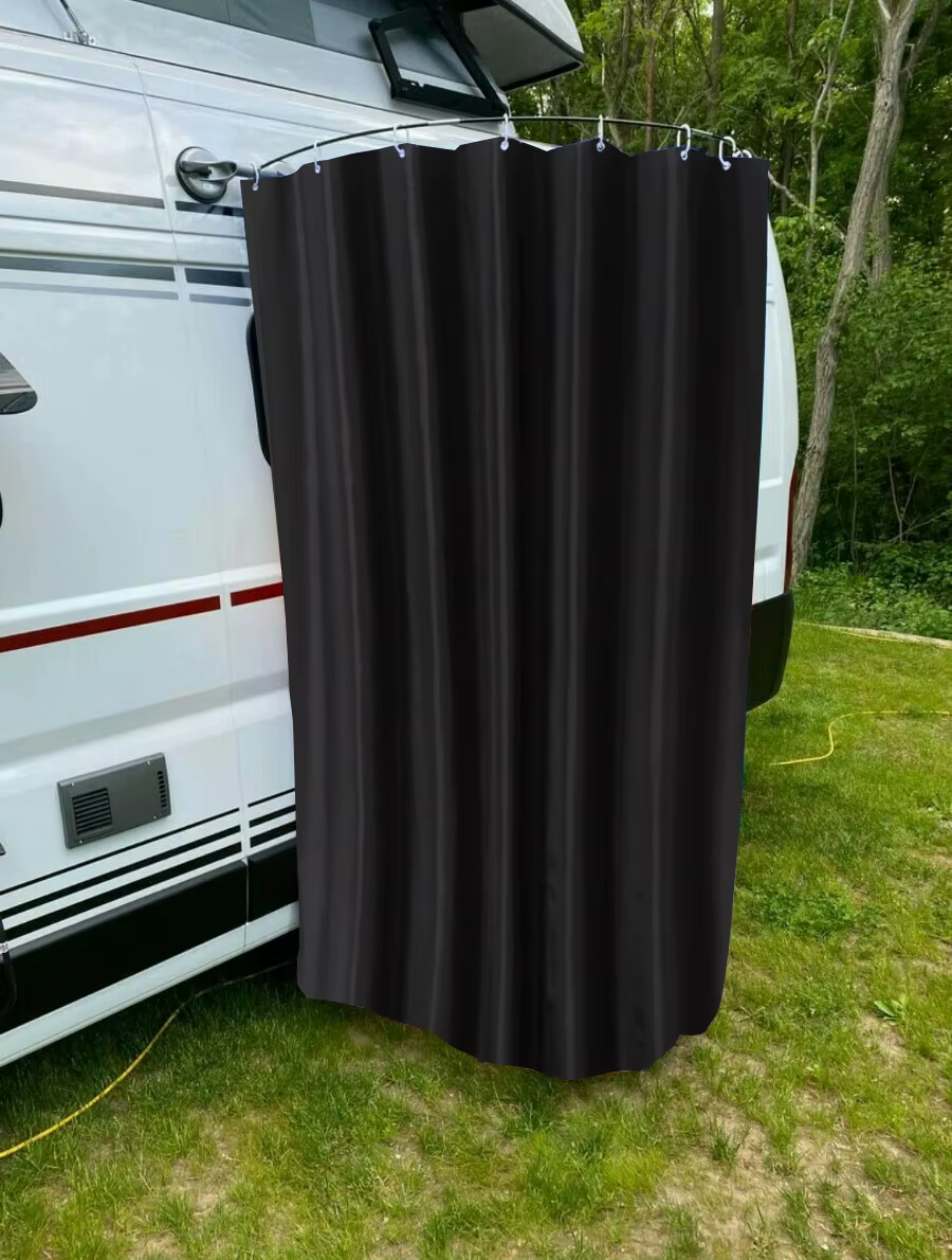 Ensemble de rideaux de confidentialité pour douche extérieure, caravane pour camping-car, comprend d