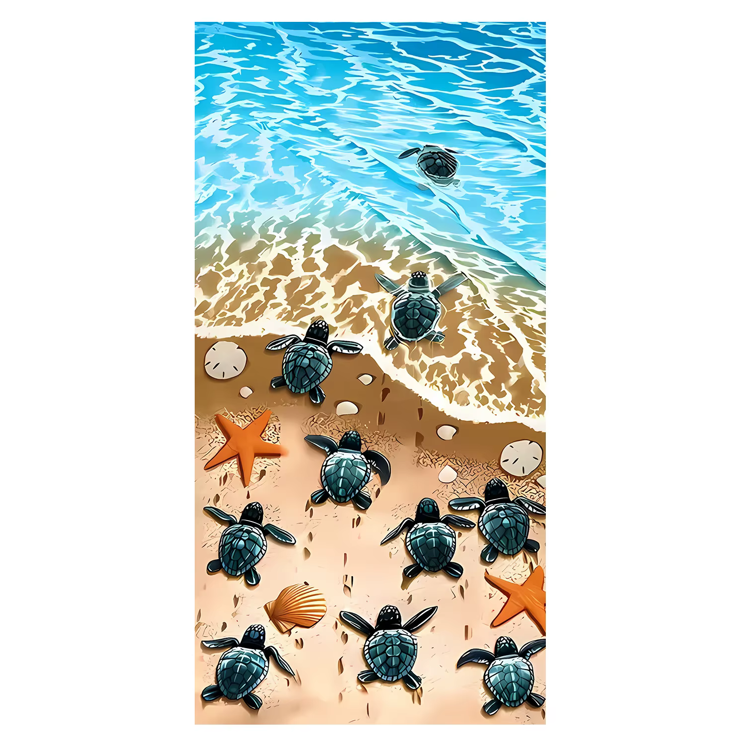 Serviette de plage en microfibre à séchage rapide et absorbante, motif billet de 100 dollars, légère