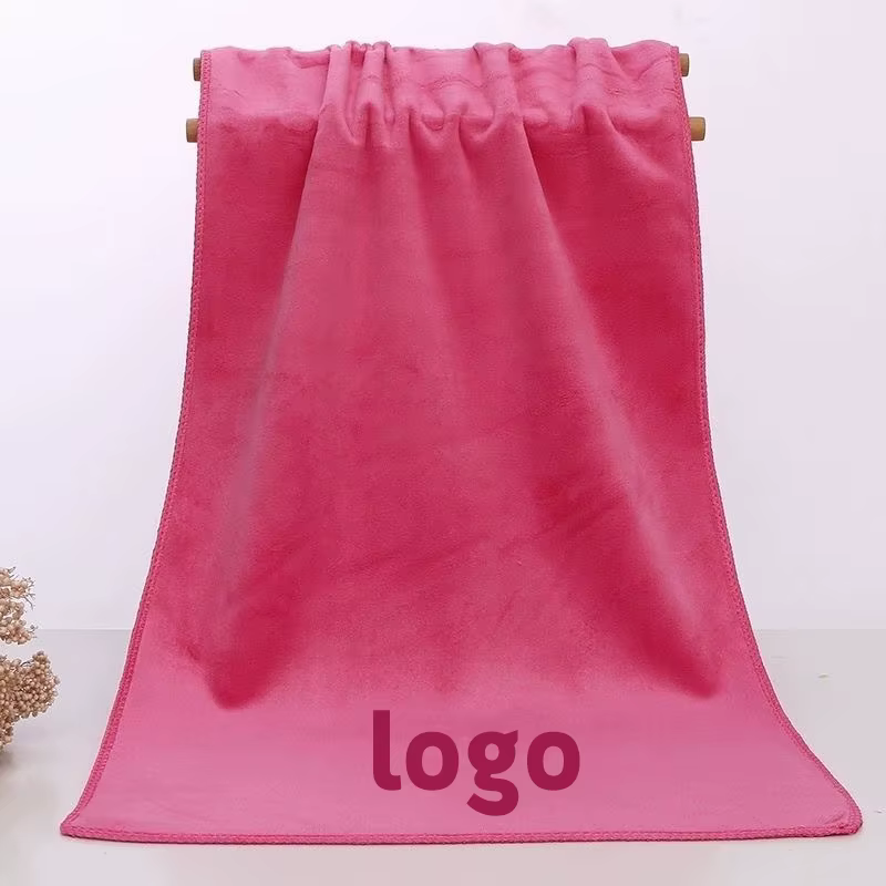 Serviette de coiffure épaisse et absorbante pour salon de beauté, barbier, SPA, avec logo personnali