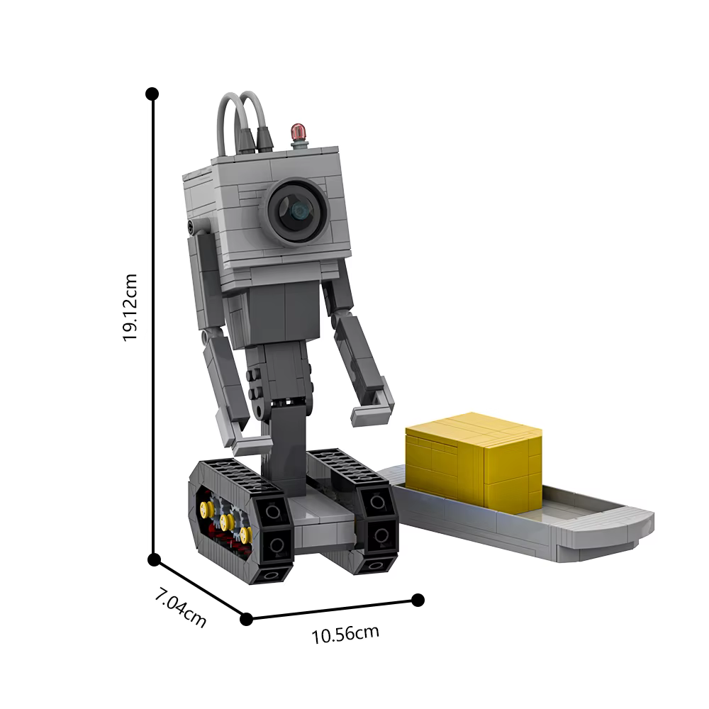 MOC Rick's Butter Robot modèle blocs de construction figurine animée cuisine cuisson Action Robot br