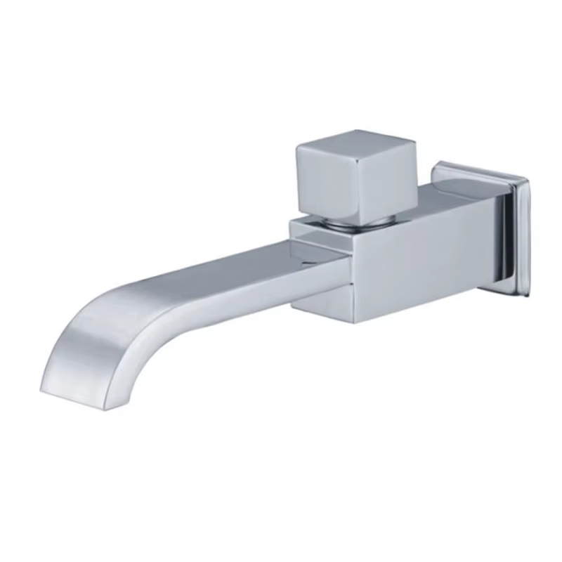 Robinet d'évier mural G1/2, robinet d'évier, robinet d'eau froide, accessoires de salle de bains, ro