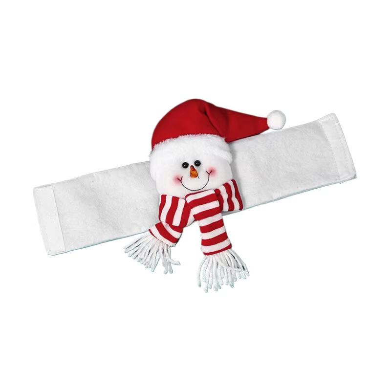 Fermoir de rideau de dessin animé de noël, pingouin, père noël, bonhomme de neige, élan, support de 