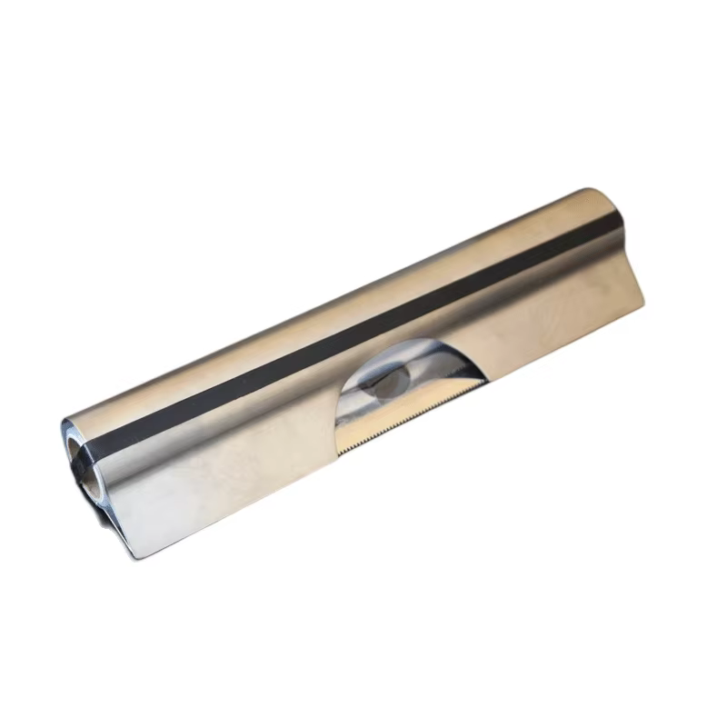 Coupe-papier d'aluminium en acier inoxydable, ustensiles de cuisine, coupe-stanniol, boîte de coupe-