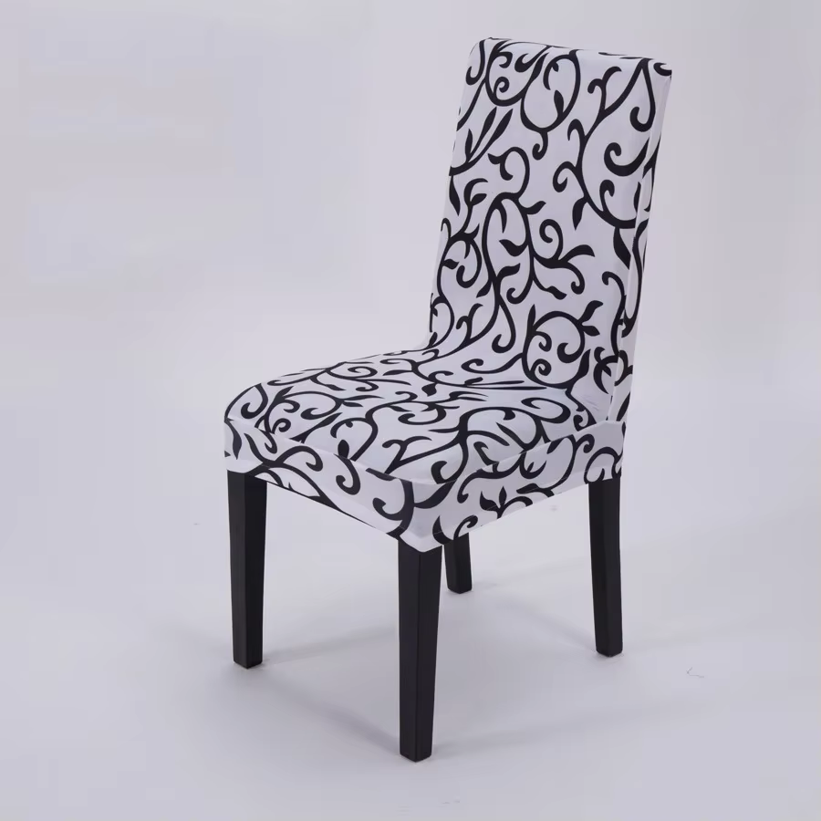 Housse de chaise en tissu pour chaises de salle à manger, housse de chaise de salon pour chaises pou