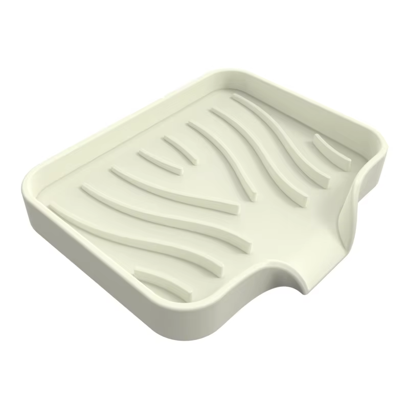 Porte-savon en Silicone pour salle de bains, porte-savon auto-drainant, évier de cuisine, porte-savo