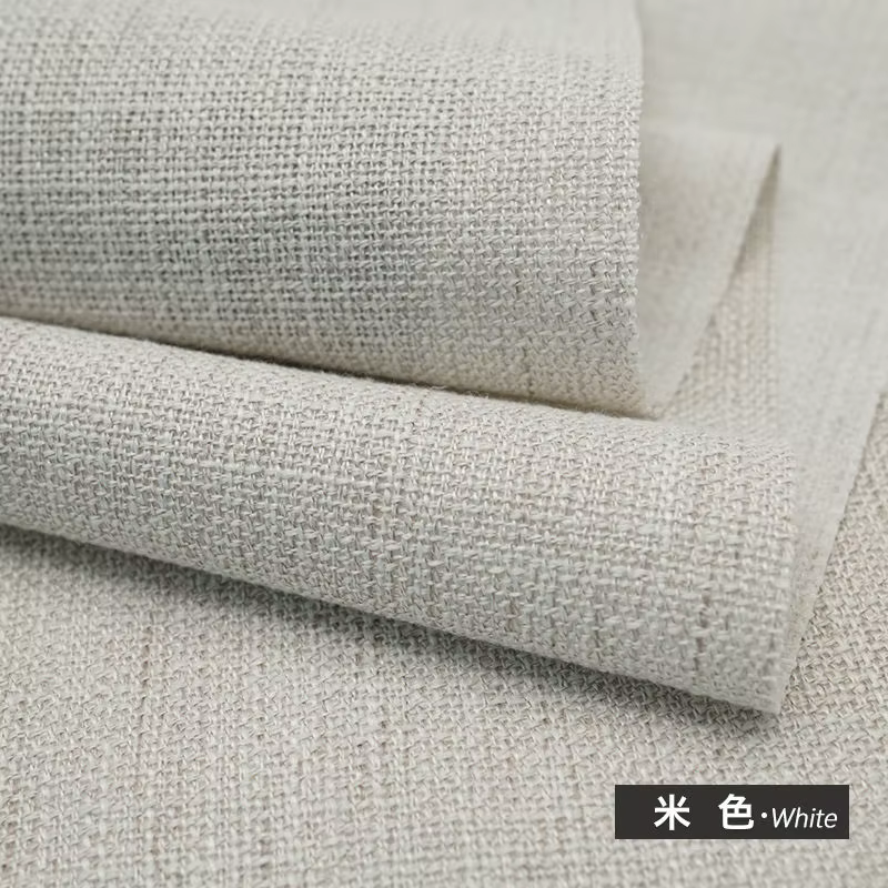 Tissu en mélange de coton et lin épais, nappe nordique Simple, rembourrage de canapé, arrière-plan m
