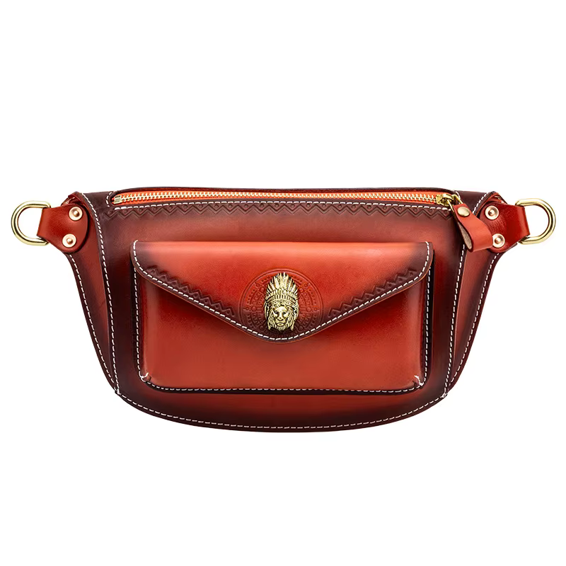 Sac d'accessoires pour fumer des cigares, couche supérieure en cuir de vache, sac d'accessoires pour