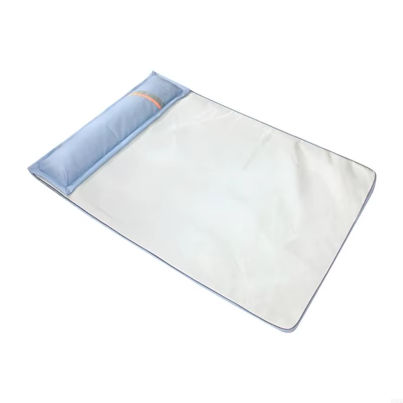 Tapis rafraîchissant pour chien en été, avec tissu Oxford respirant rembourrage en éponge douce pour