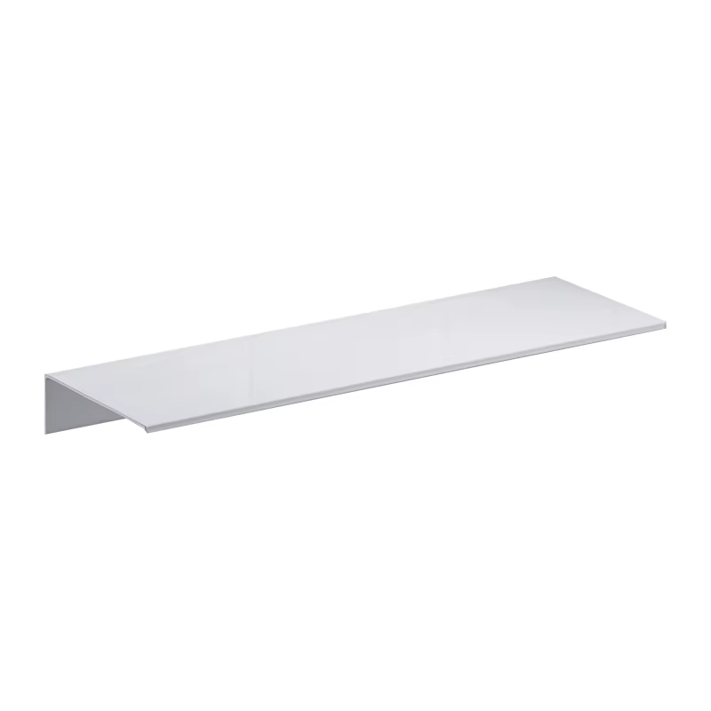 Accessoires de salle de bains, étagères de salle de bains blanches en aluminium, étagère murale de c