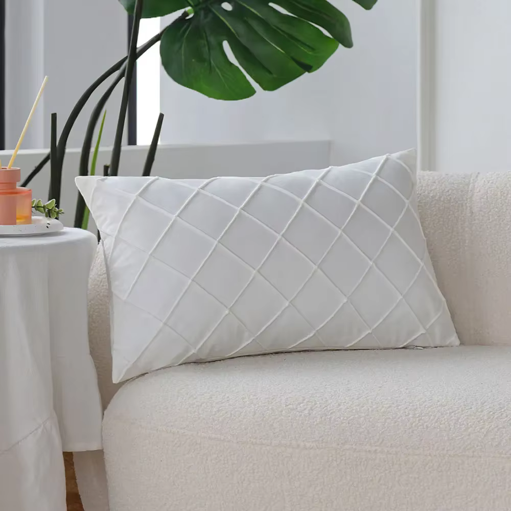 30x50 velours housse de coussin salon canapé taie d'oreiller doux Funda Cojin décor à la maison ferm