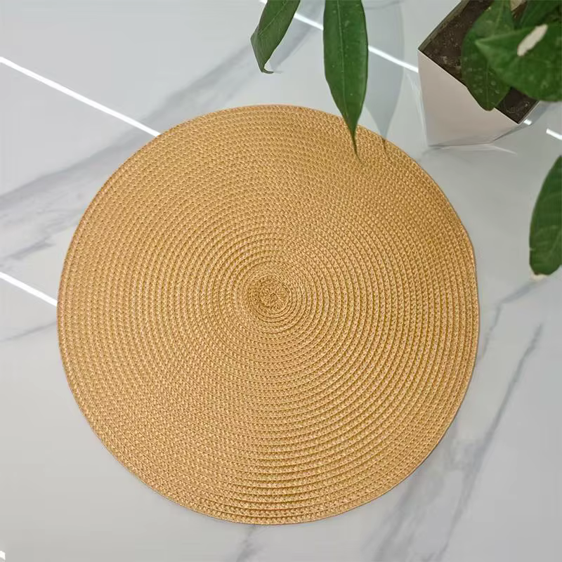 Napperons ronds pour table à manger, sous-verres résistants à la chaleur, résistants aux taches, ant