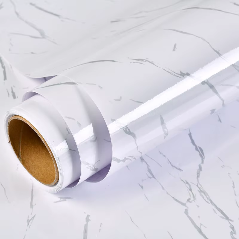 Papier adhésif PVC anti-graisse pour cuisine, autocollant mural imperméable DIY pour rénovation de c