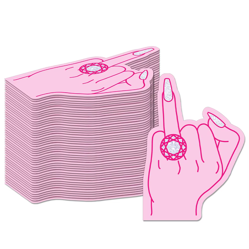 Serviettes de table amusantes pour enterrement de vie de jeune fille 20/40/60 pièces, vaisselle rose