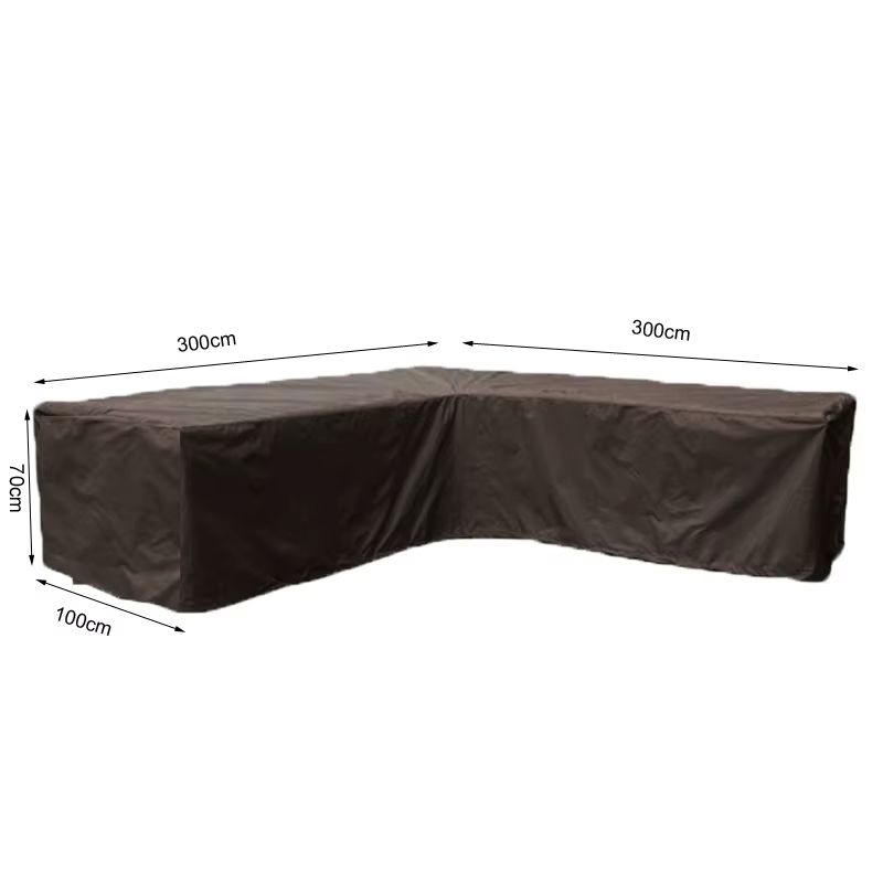 Housse de Protection de grandes tailles pour ensemble de meubles de salon d'angle de jardin, tissu o