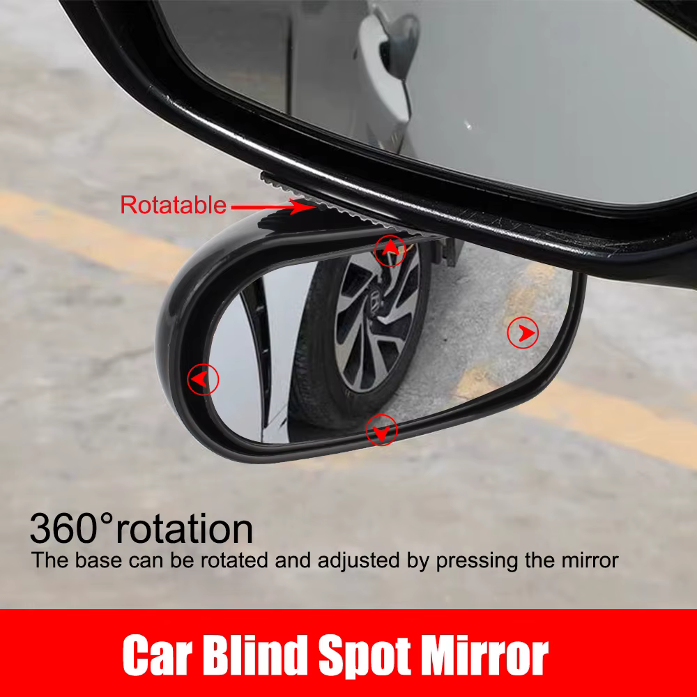 Accessoires universels pour voitures, miroir auxiliaire de voiture, rétroviseur grand angle, rétrovi